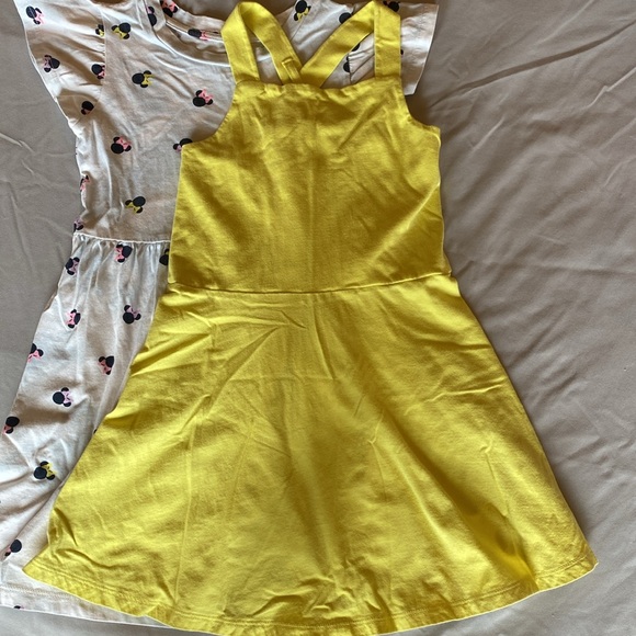 Gap size 5 dress bundle. Minnie dress and yellow dress with crisscross straps. - Picture 4 of 6